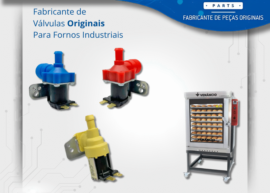 Fabricante Original de Válvulas para Fornos Industriais